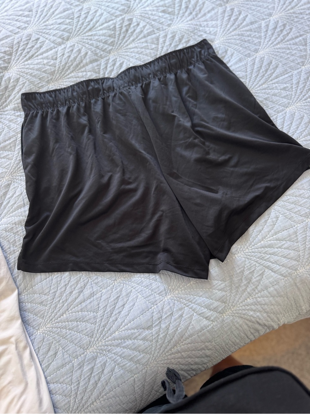 Nike Black Dri-FIT Performance Shorts with Logo - Picture 2 of 3